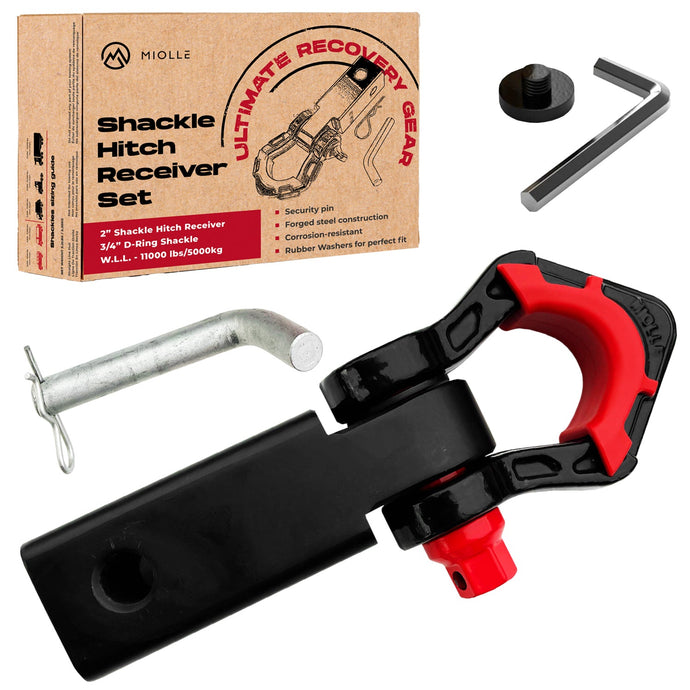 Miolle Shackle Hitch Receiver (Fits 2