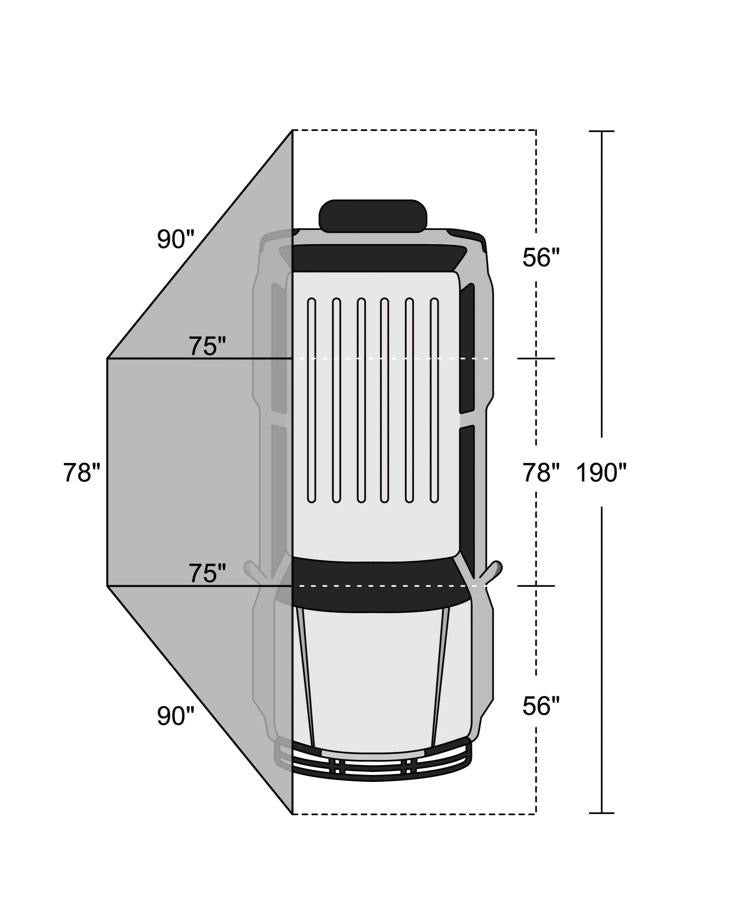 Chargez l&#39;image dans la visionneuse de la galerie, 180 Awning Freestanding
