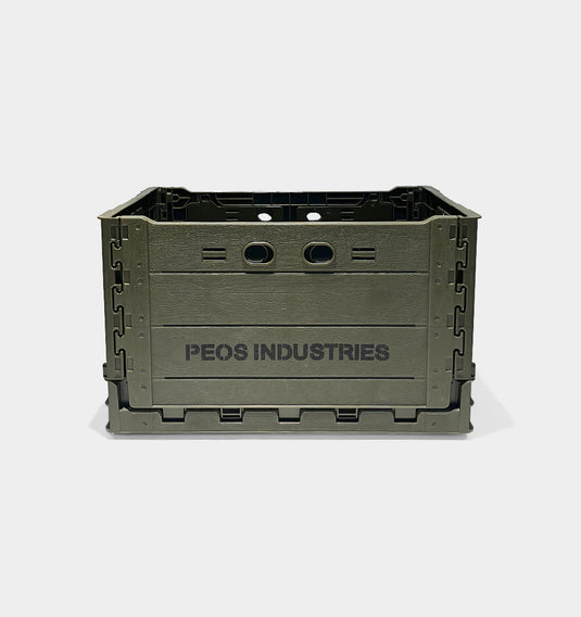 silentfamily / peos / peos industries / field box / camping essentials / Tactical Furniture / foldable / collapsible / stackable / versatile storage /  outdoor storage