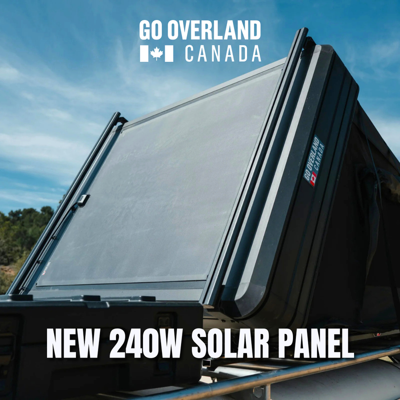 Load image into Gallery viewer, 240W 12V Black Flexible Solar Panel for Roof Tent
