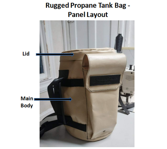 5lb Propane Tank Bag - Vinyl